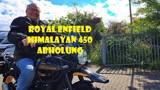 Royal Enfield Himalayan 450 - Abholung