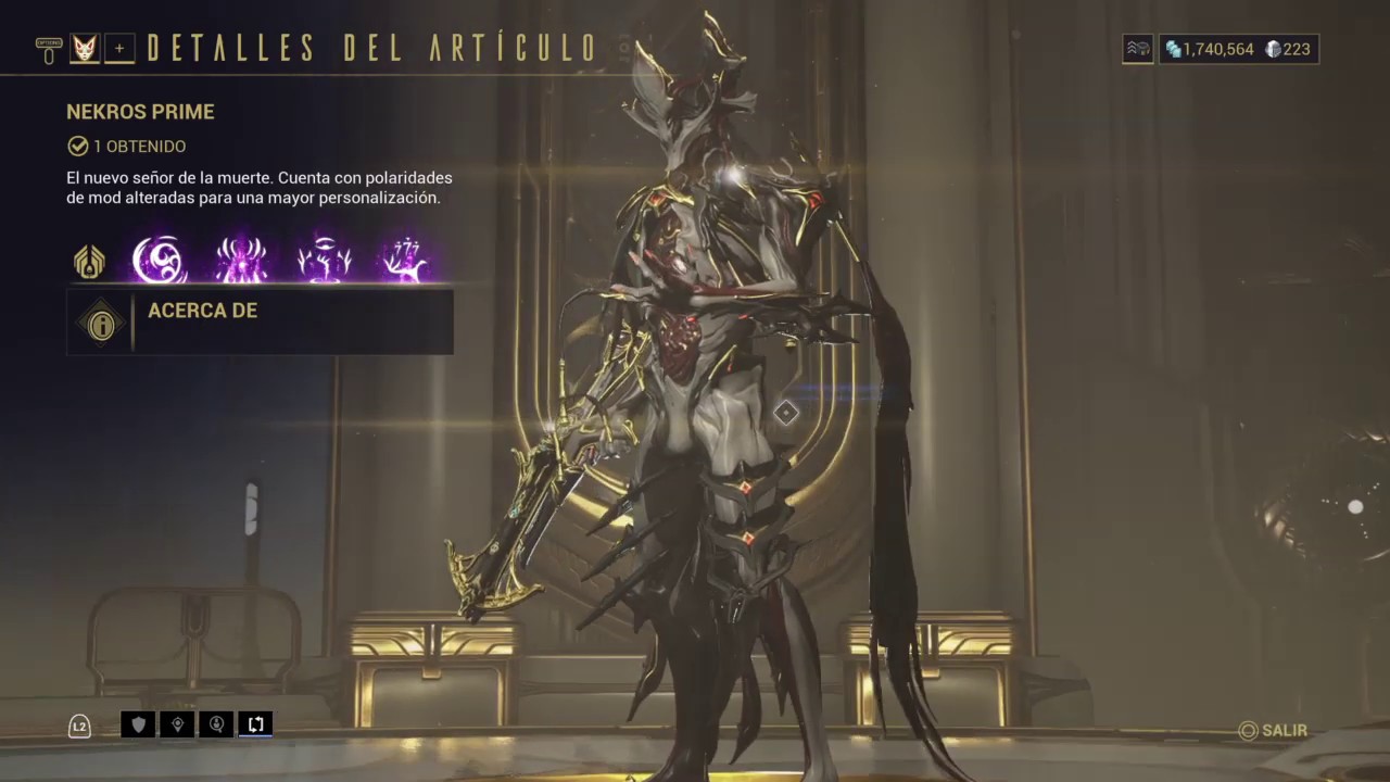 NEKROS PRIME COMO Conseguir FACIL Y RAPIDO WARFRAME 2020 YouTube