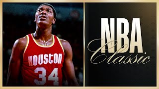 Hakeem Olajuwon's First NBA Game | NBA Classic Game