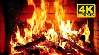 🔥 Cozy Cabin Fireplace 24/7 | Crackling Fire Sounds for Sleep, Relax, Study