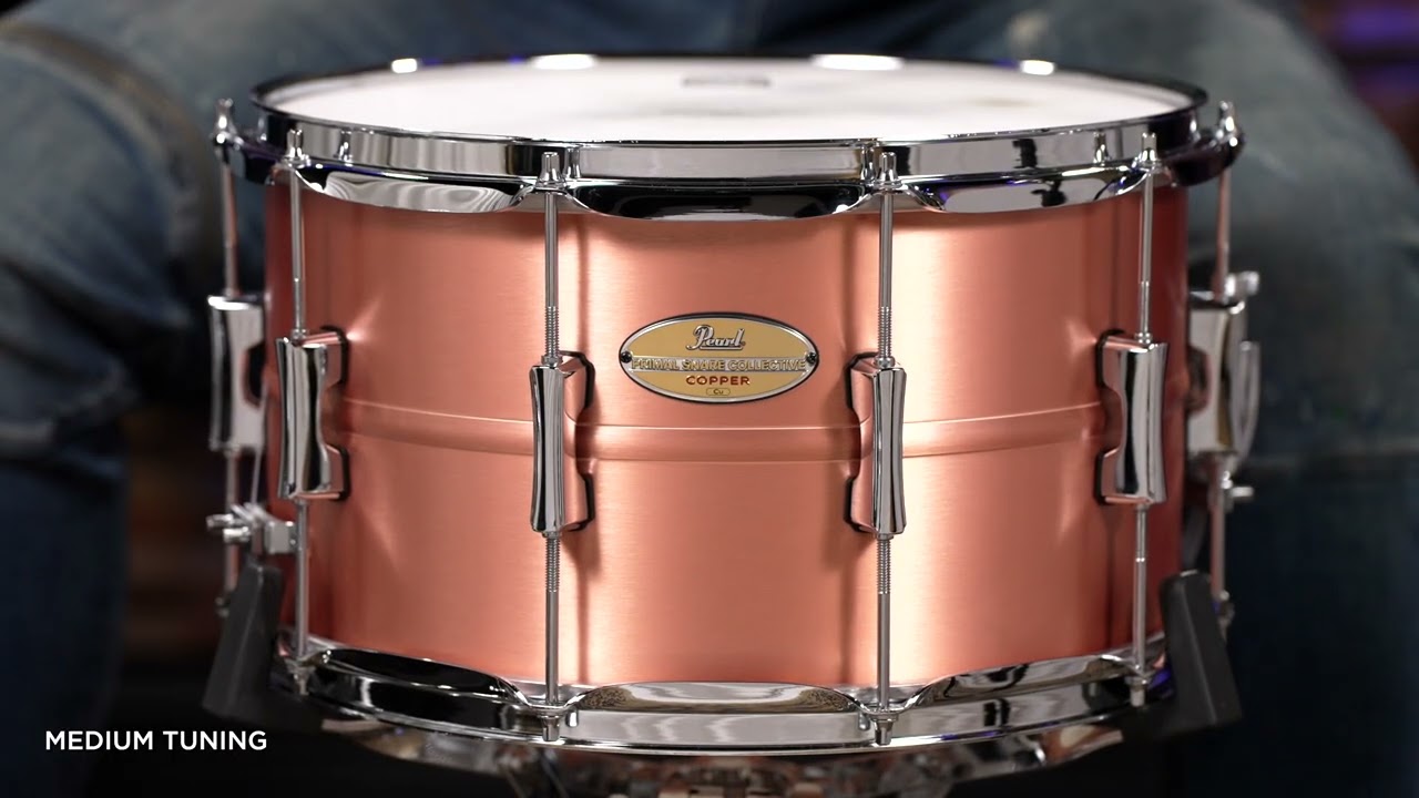 Pearl 14x8 Primal Snare Collective Copper Snare Drum (PSC1480C
