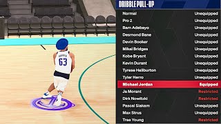 THE GOAT DRIBBLE PULL UP NBA 2K24!