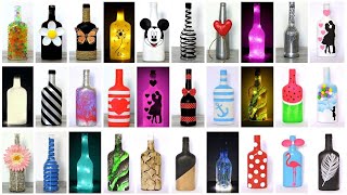 39 Creative Ideas with Glass Bottles | DIY decorative bottles