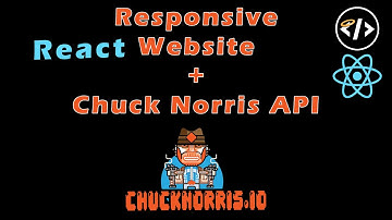 Convert Responsive Website to React Project | Chuck Norris API