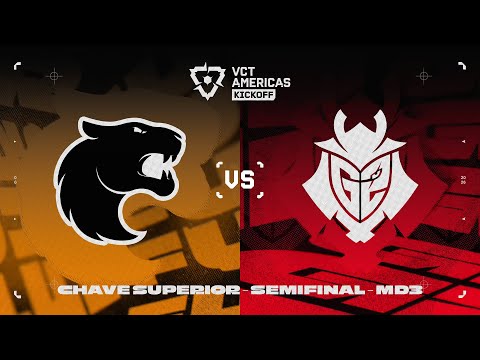 FURIA x G2 | VCT Americas Kickoff 2026 | Chave Superior - Rodada 3