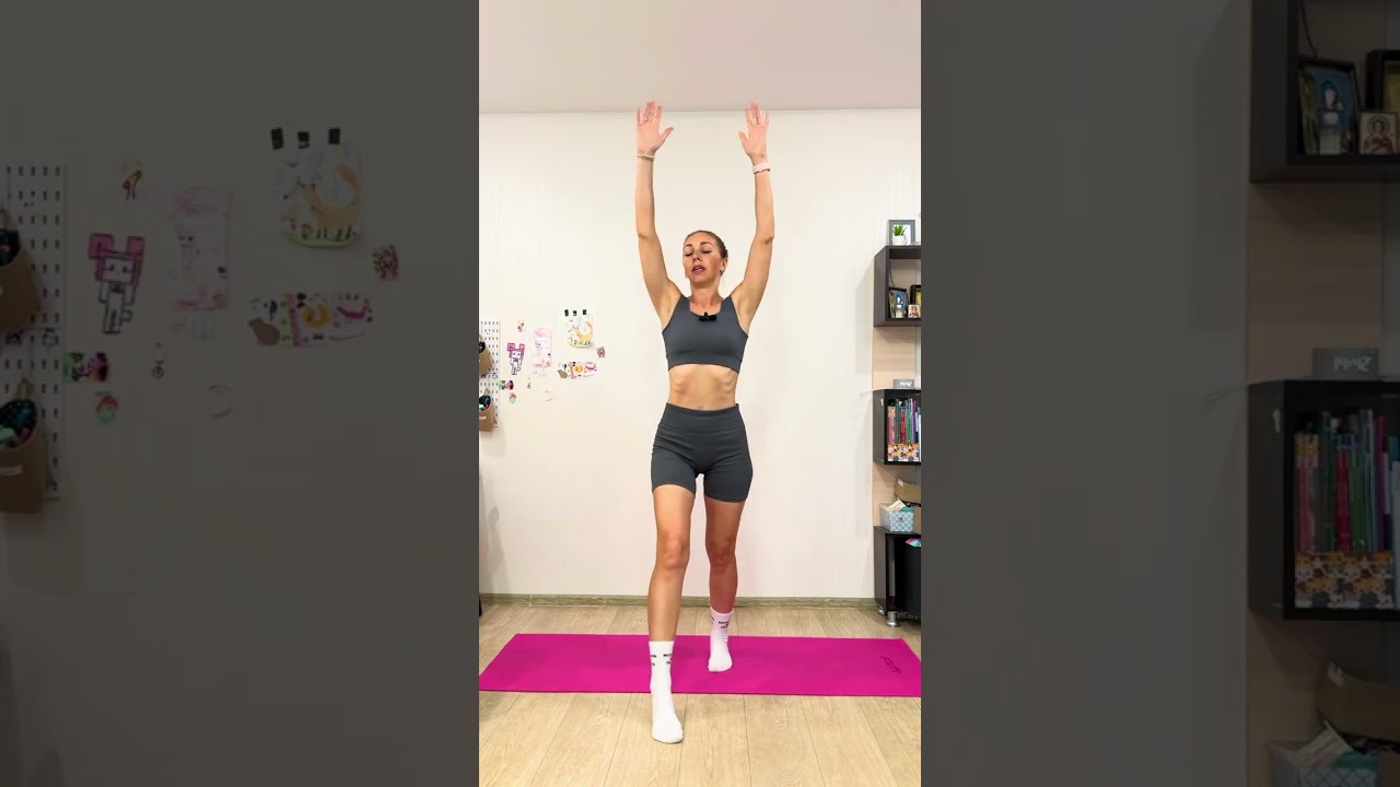 Мини комплекс на все тело за 20 минут без оборудования без коврика