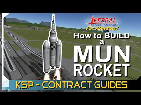 Explore The Mun (Return Vessel) | KSP Contract Tutorials