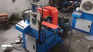 [LX Machinery] Steel round bar single end chamfering machine | Solid rod  chamfering machine