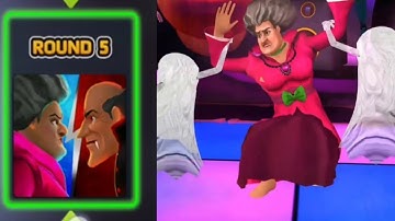 Scary Teacher 3D - Gameplay Walkthrough part 23 - ZNK Competition Round 5! New Levels(Android/iOS)