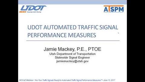 Are Your Traffic Signals Ready for Automated Traffic Signal Performance Measures