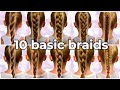 TOP 10 Braided Ponytails | Easy Braided Hairstyles Anyone Can Do!