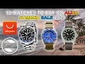 10 Watches To Buy on AliExpress SUMMER SALE 2020 | San Martin SteelDive SKMEI Pagani Design SMAEL