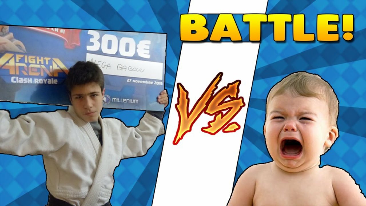 UN ENORME COMBAT AVEC MON PLUS JEUNE ABONNE DE 7 ANS QUI ME DÉTRUIT ! TROP FORTTTTT !!!!