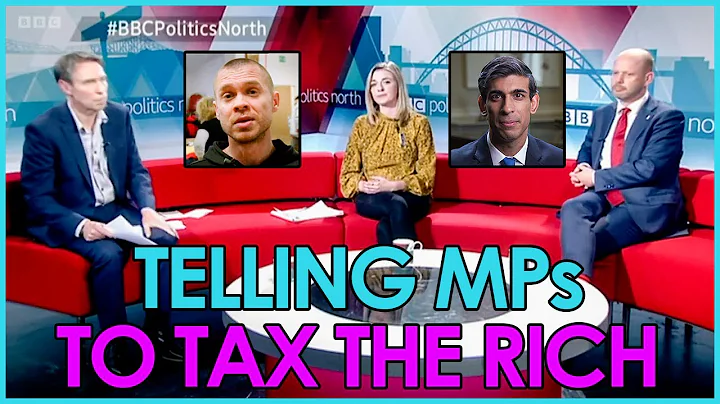Telling MPs to Tax the Rich live on the BBC!