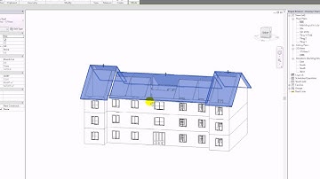 Video Revit | 2.2 Vẽ mái và đục lỗ tường - Lớp Học Revit