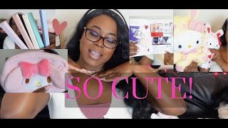 *huge* CUTE AND GIRLY COLLECTIVE HAUL | Sanrio, amazon, dollar tree + MORE