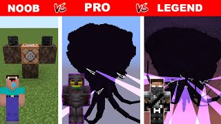 Noob vs Pro vs Legend : Wither Storm (huh)