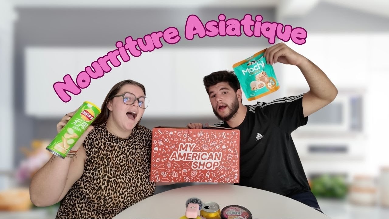 ON TEST LA NOURRITURE ASIATIQUE AVEC AMERICAIN SHOP !!!!!!!!
