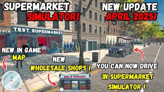Brand New Supermarket Simulator Update! That Lets You Drive Cars! screenshot 1