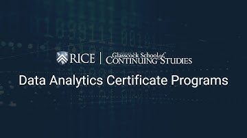 Data Analytics Certificate Programs