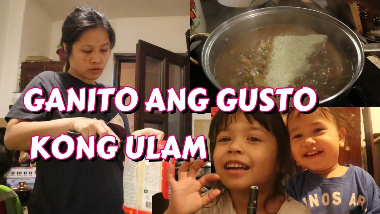 BUHAY ROMANIA: NAGLUTO NG MONGGO NA MAY BIHON