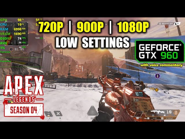 GTX 960 | Apex Legends - Season 4 - 1080p, 900p, 720p - YouTube GTX 960 | Apex Legends - Season 4 - 1080p, 900p, 720p - YouTube