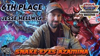 Yu-Gi-Oh 6TH PLACE ROTA REGIONALS DECK PROFILE - SNAKE-EYES AZAMINA! (Ft. JESSE HELLWIG)