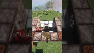 🥩 Granja de COMIDA INFINITA en Minecraft (¡Muy Fácil!) #shorts