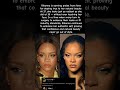 Rihanna NEVER Touched Her Face?! Still Looks 18 at 37! Natural Beauty Queen! #rihanna #queen #shorts