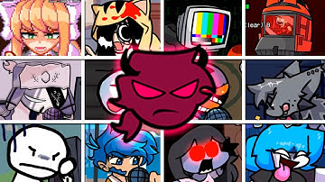 FNF Attack - But Everyone Sings It 🎤 (Different Characters Sing It) VS Selever