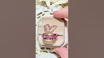 Comment 1 to 5 to Tell Us Your Favorite Gemstone Color! #CoupleRings#ringset #matchingrings