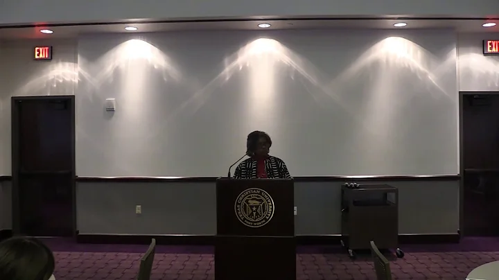 Dr. Jacqueline Jones Royster Keynote Lecture as th...