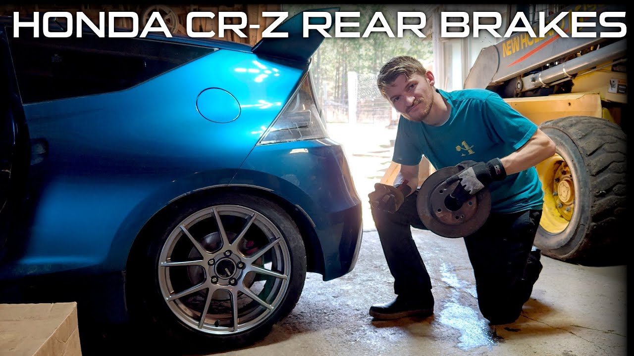 Honda CR-Z: Replacing Rear Brakes, Hubs, and Adjusting the Parking Brake
