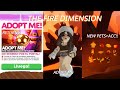 The return of the dimension of FIRE💥 | Adopt me