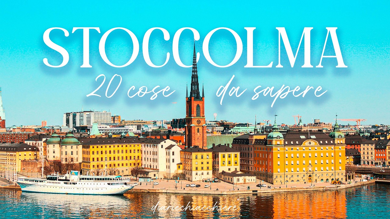 20 Cose da SAPERE prima di andare a 🇸🇪 STOCCOLMA 🇸🇪 (per non rimanerci male)