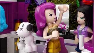 Pop Star Dressing Room - LEGO Friends - Product 41104 видео Поп-звезда Гримерная