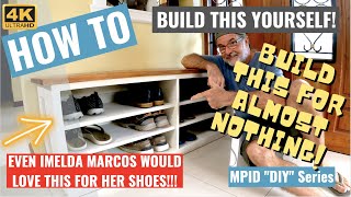 EVERY HOME NEEDS THIS (How to Build a Simple But Elegant Shoe Rack) screenshot 2