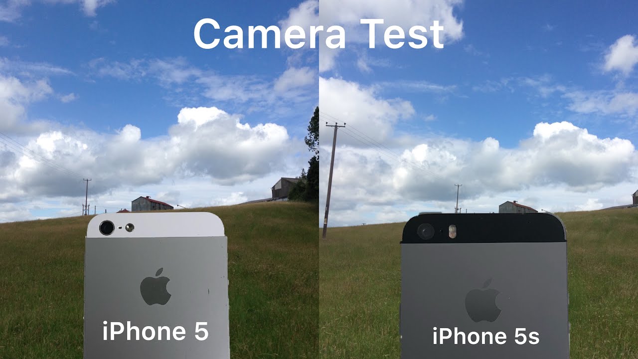 Camera Test: iPhone 5 vs iPhone 5s - YouTube