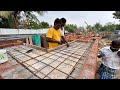 Amazing! 50x30 Size 3BHK house Kichen Countertop Formwork With Reinforcement-Using by sand cement