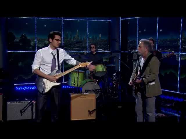 The Late Late Show   Bob Weir and John Mayer Perform Althea class=