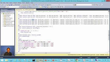 Resource Governor in SQL Server - Workload Throttling