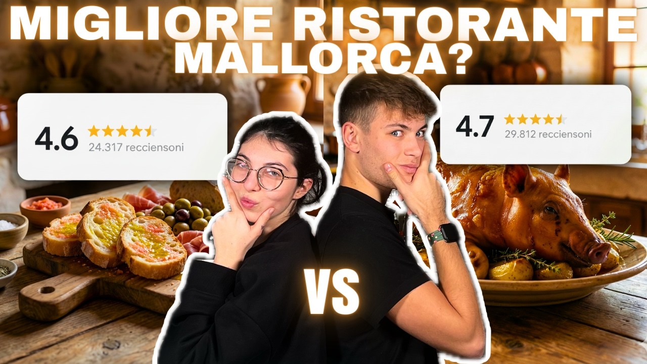 I 2 RISTORANTI più RECENSITI di MALLORCA - Qual è il migliore? | BimbiGiganti