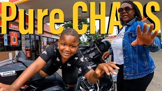 He EARNED a Motorcycle Ride (Black Boy Joy)