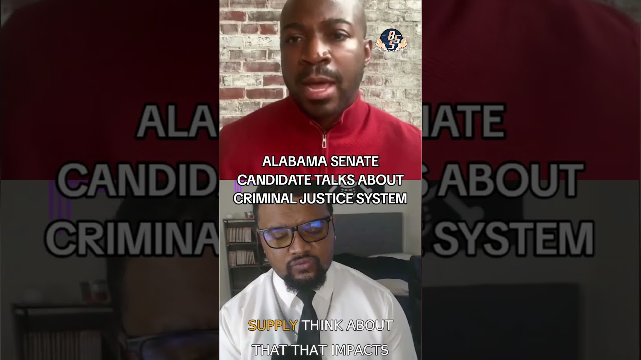 ALABAMA SENATE CANDIDATE TALKS ABOUT CRIMINAL JUSTICE SYSTEM