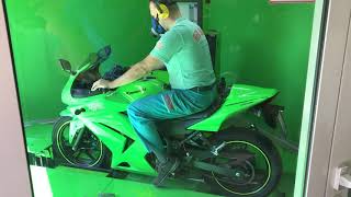 Kawasaki Ninja 250R acceleration sound top speed 180km/h!!