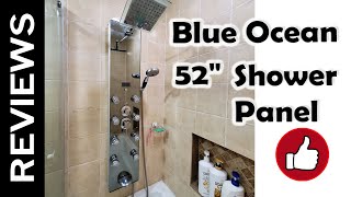 Blue Ocean 52" SPA392M Shower Panel Tower