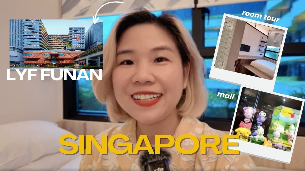 #VLOG SINGAPORE: review khách sạn Lyf Funan | Châu Muối
