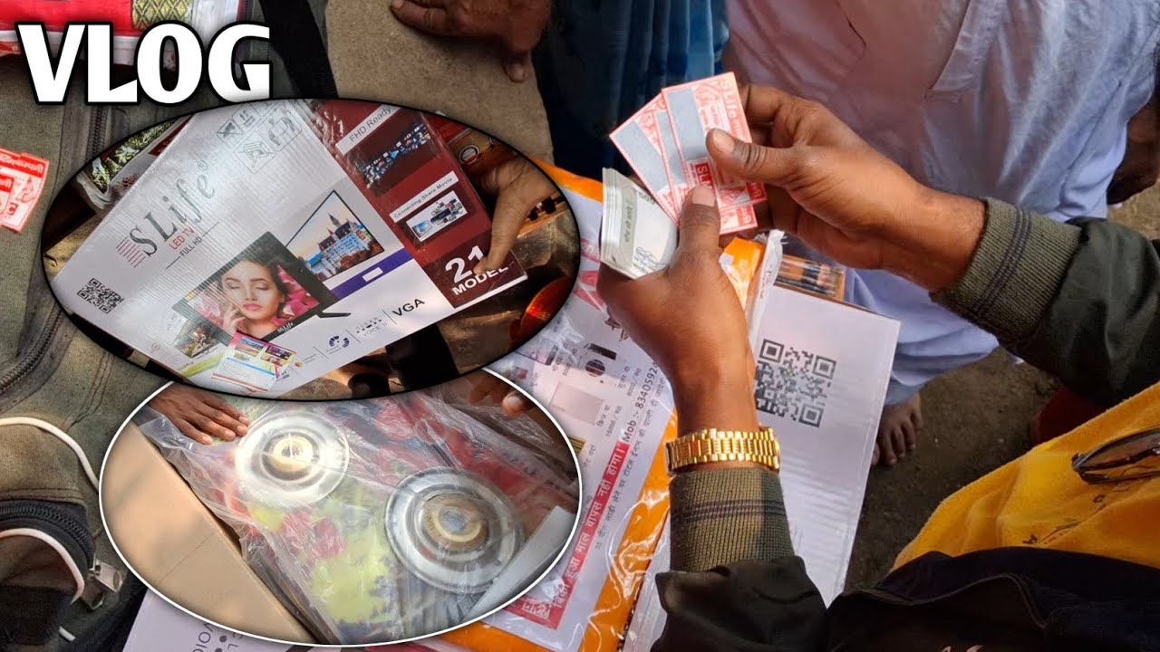 Scamer se leli tv, gas stove in 7000₹ //Shubham kadam vlog 