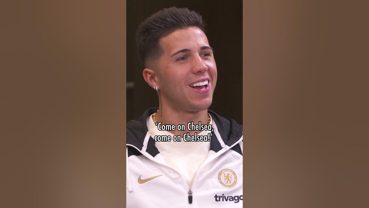 Enzo's favorite Chelsea chant 🗣️ ‘Come on Chelsea, come on Chelsea!’