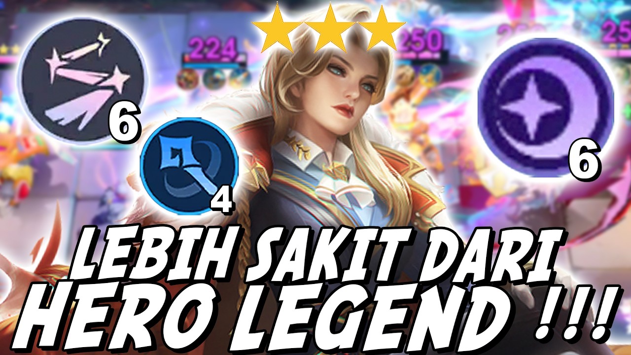 VALENTINA SINERGY SUPER LENGKAP ! MAGE STARGAZER LUMINEXUS ! DMG NYA LEBIH SAKIT DARI HERO LEGEND !